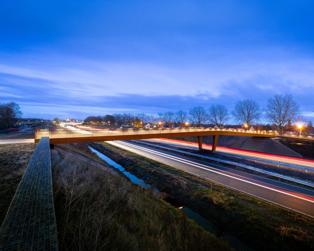 Fietsbrug Laarveld Weert