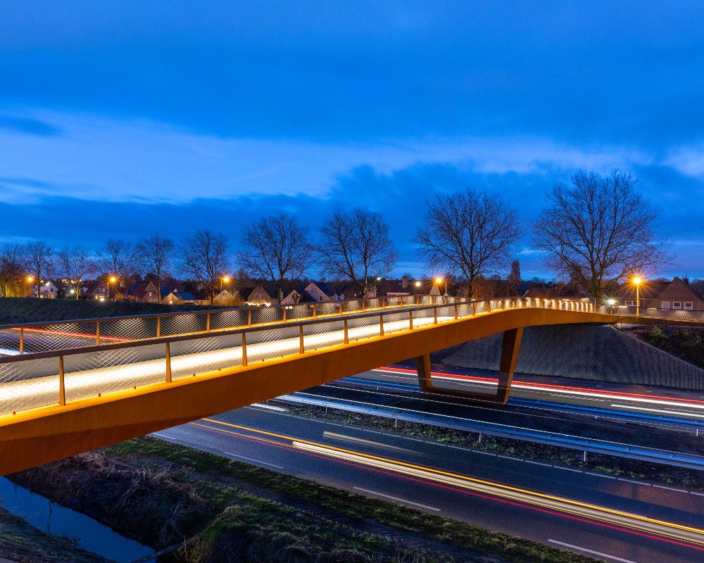 Fietsbrug Laarveld Weert